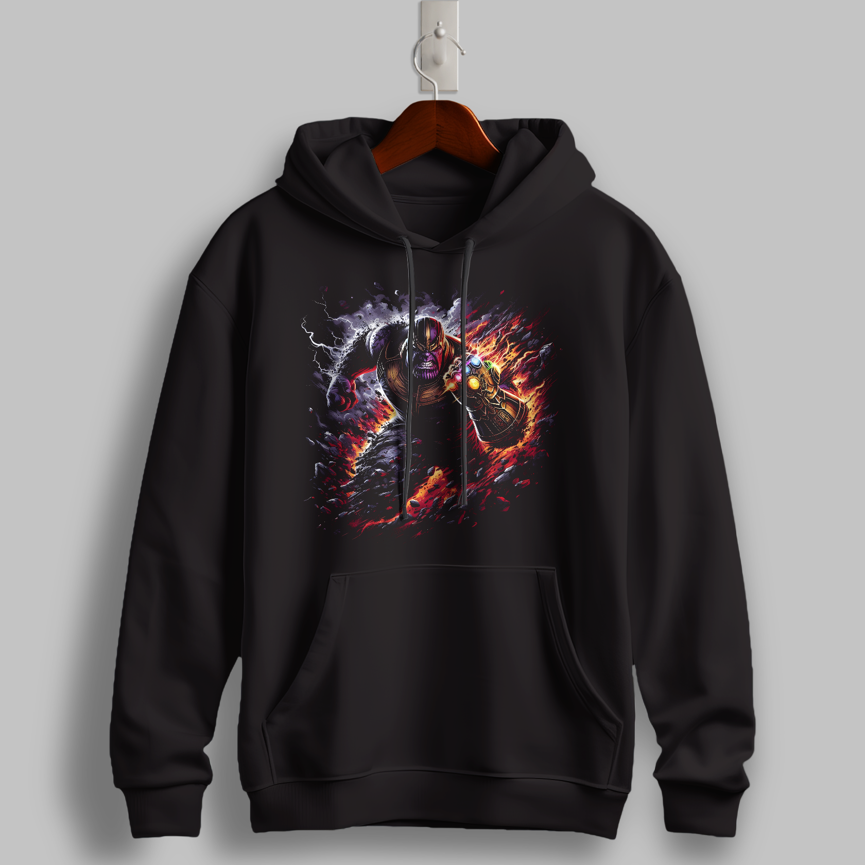 "Celestial Warrior" Graphic Hoodie