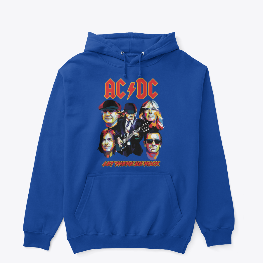 AC/DC Let There Be Rock Hoodie – Premium Unisex Rock Band Merch