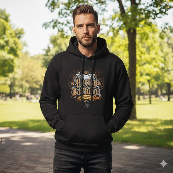 Motorcycle Graphic Hoodie