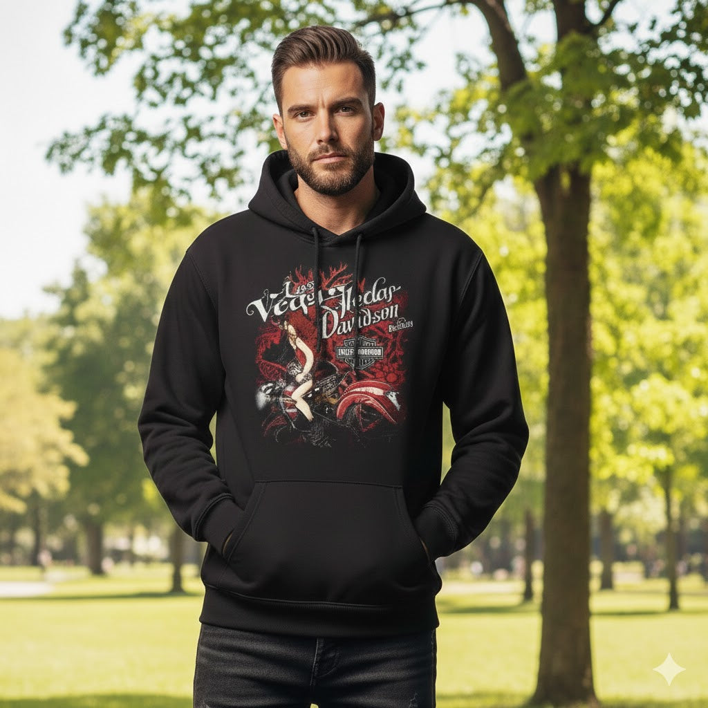 Steel Motorcycle Hoodie