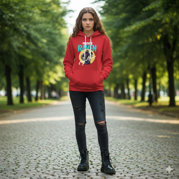 Fortnite Raven Fighter Hoodie