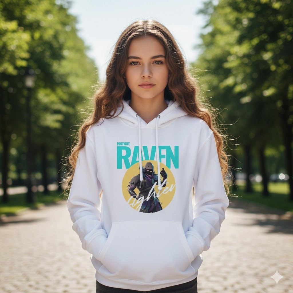 Fortnite Raven Fighter Hoodie