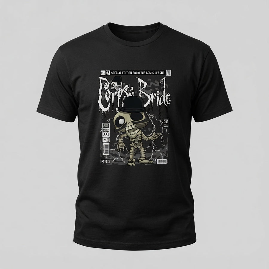 Corpse Bride Comic Book Graphic Tee