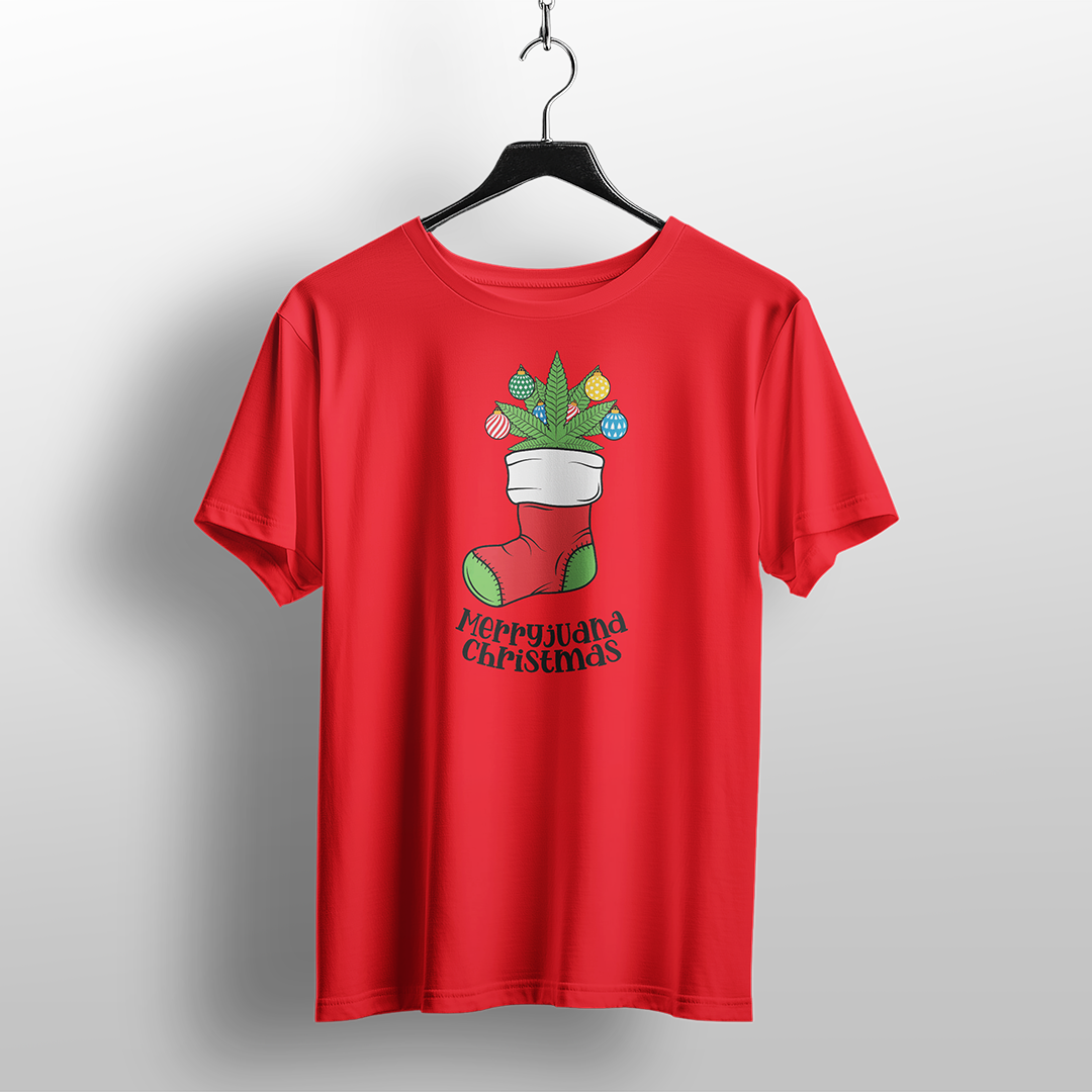 Gangsta Wrapper Funny Christmas T-Shirt