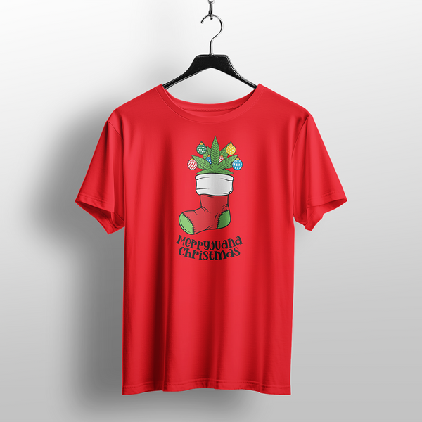 Gangsta Wrapper Funny Christmas T-Shirt