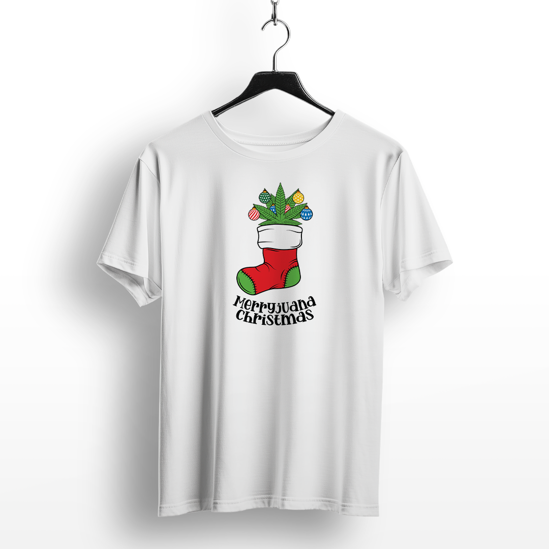 Gangsta Wrapper Funny Christmas T-Shirt