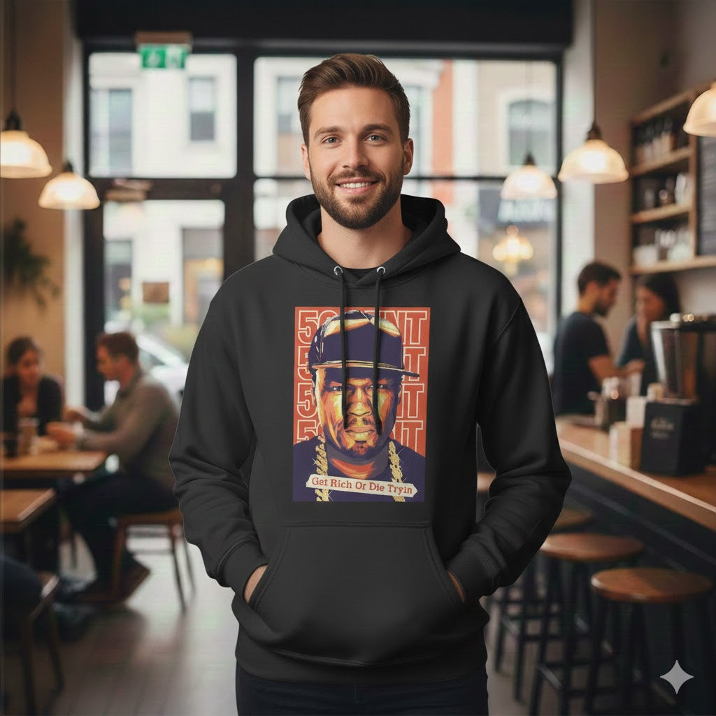 50 Cent Get Rich Hoodie