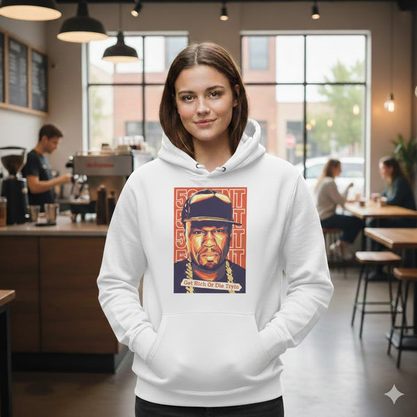 50 Cent Get Rich Hoodie