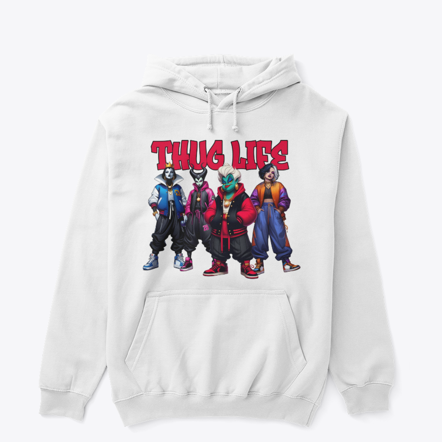 Thug Life Crew Graphic Hoodie