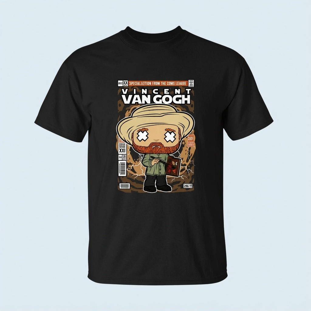 Vincent Van Gogh Funko Pop Comic Book T-Shirt
