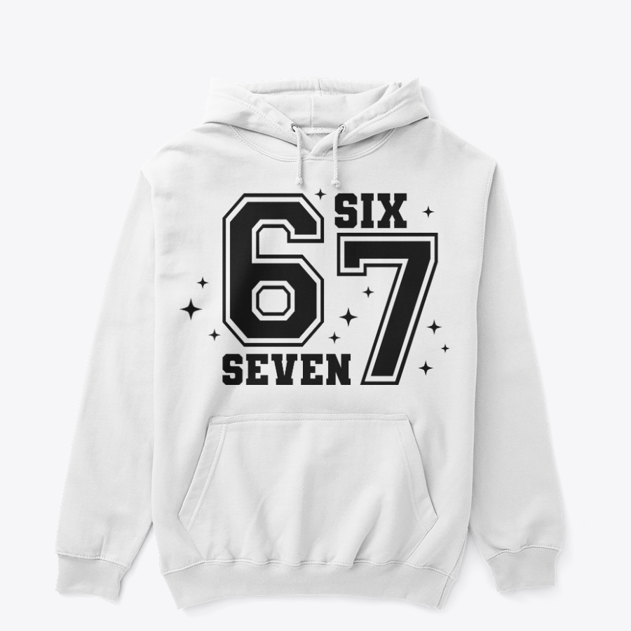 Six Seven Statement Graphic Hoodie Inspired by Viral Culture