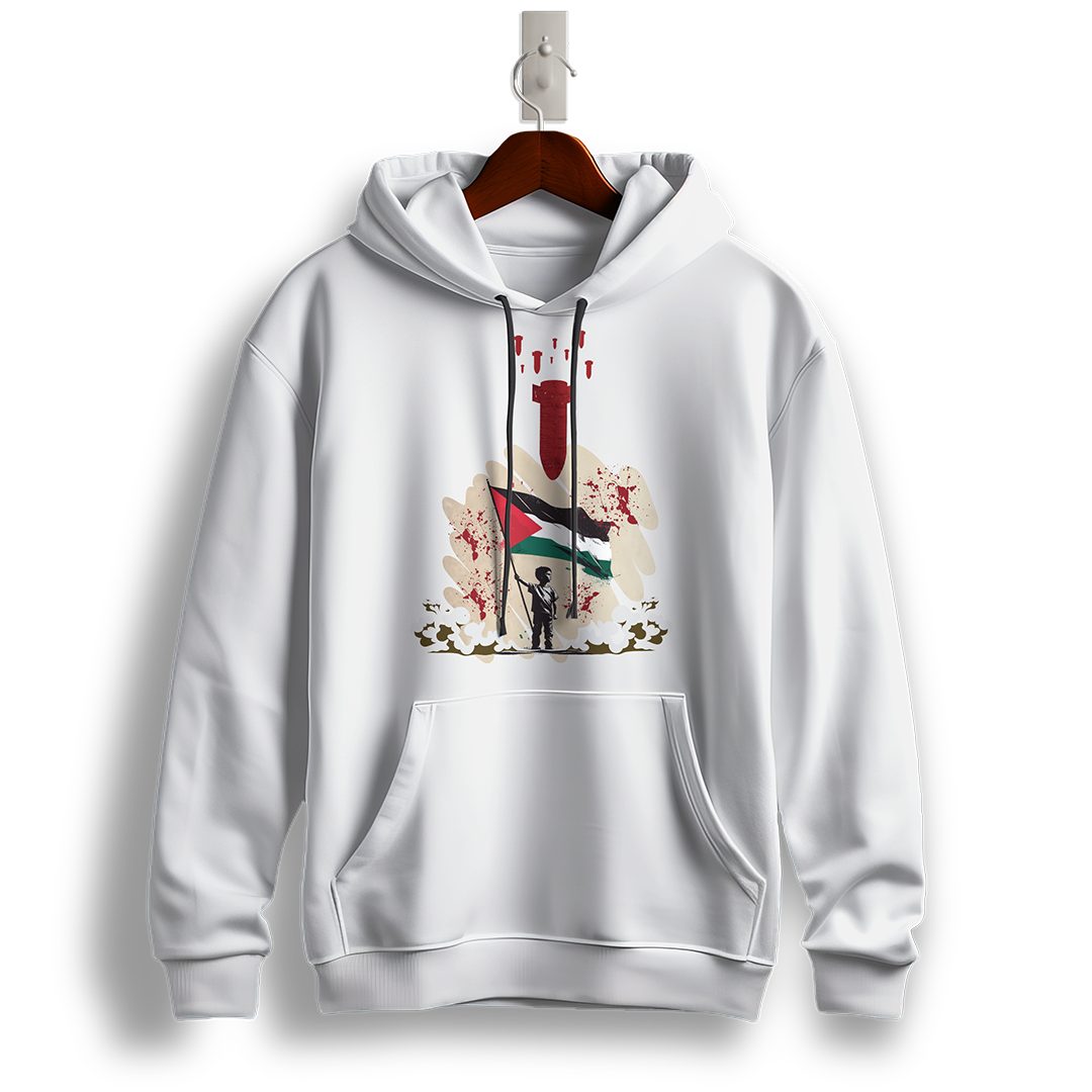 Palestinian Resistance Flag Hoodie