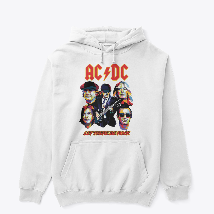 AC/DC Let There Be Rock Hoodie – Premium Unisex Rock Band Merch