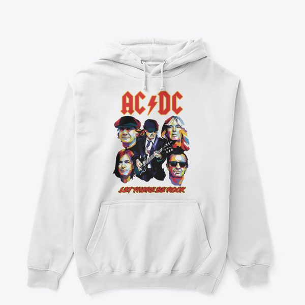 AC/DC Let There Be Rock Hoodie – Premium Unisex Rock Band Merch