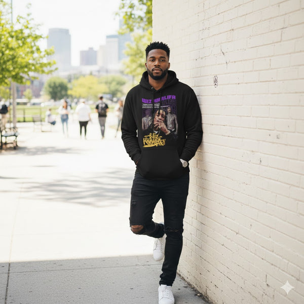 Wiz Khalifa Retro Tribute Hoodie