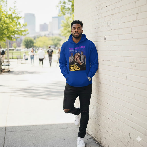 Wiz Khalifa Retro Tribute Hoodie