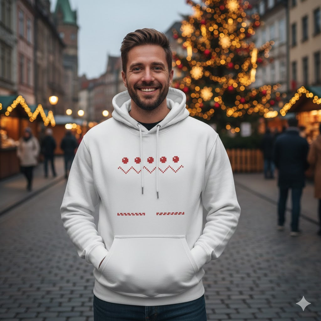 Festive Deer Hoodie – Perfect for Cozy Christmas Vibes