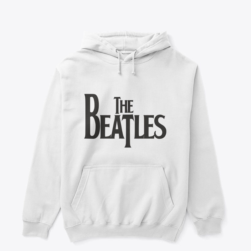 The Beatles Classic Logo White Hoodie