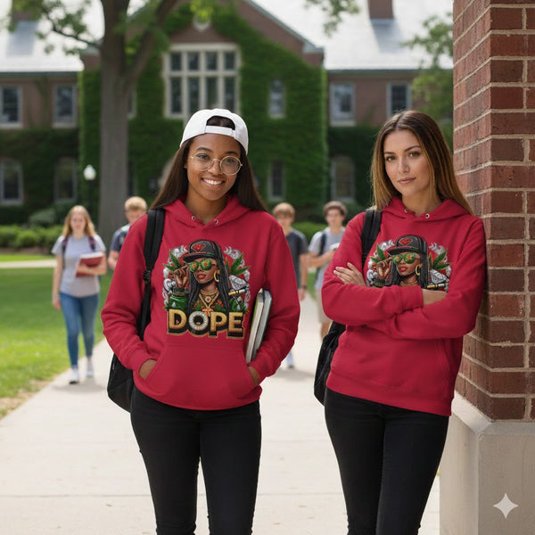 DOPE Street Queen Graphic Hoodie