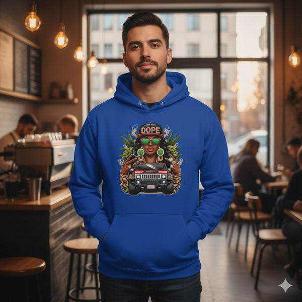 DOPE Street Queen Graphic Hoodie – Premium Unisex Hoodie