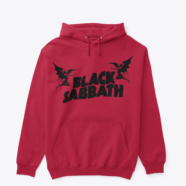 Black Sabbath Vintage Artwork Hoodie – Unisex Heavy Metal Streetwear