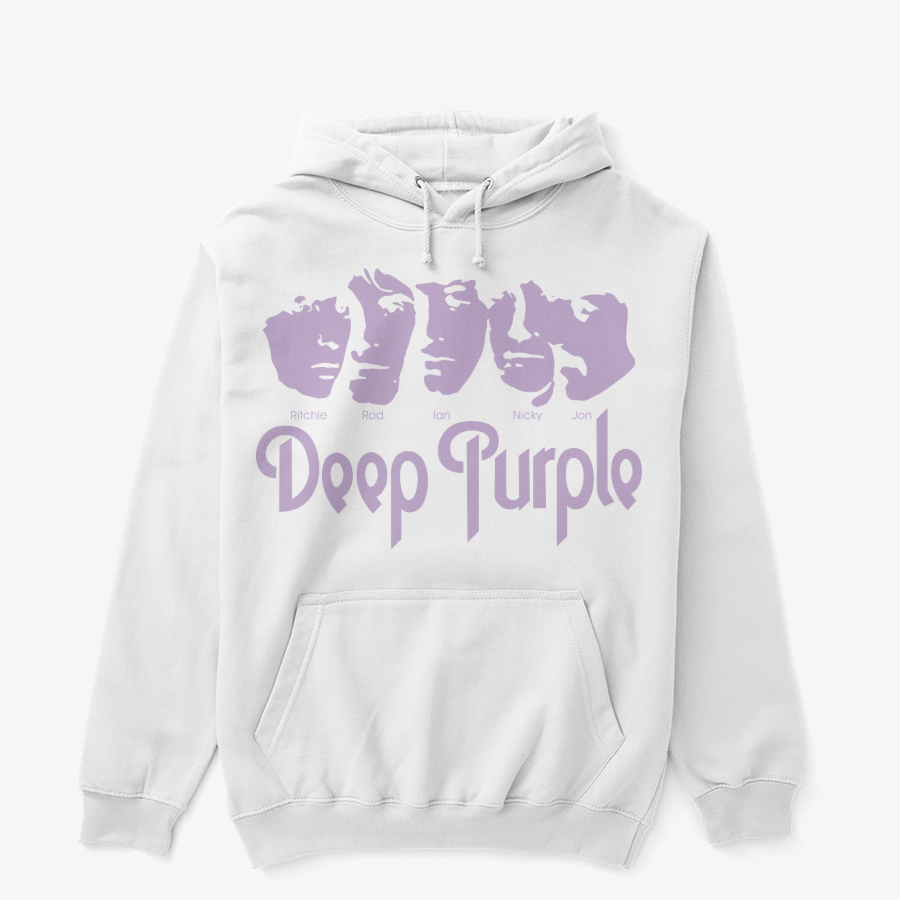 Deep Purple Classic Logo Hoodie – Premium Unisex Rock Band Merch