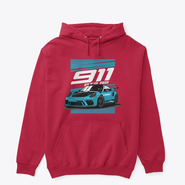 Porsche 911 GT3 RS Racing Black Hoodie