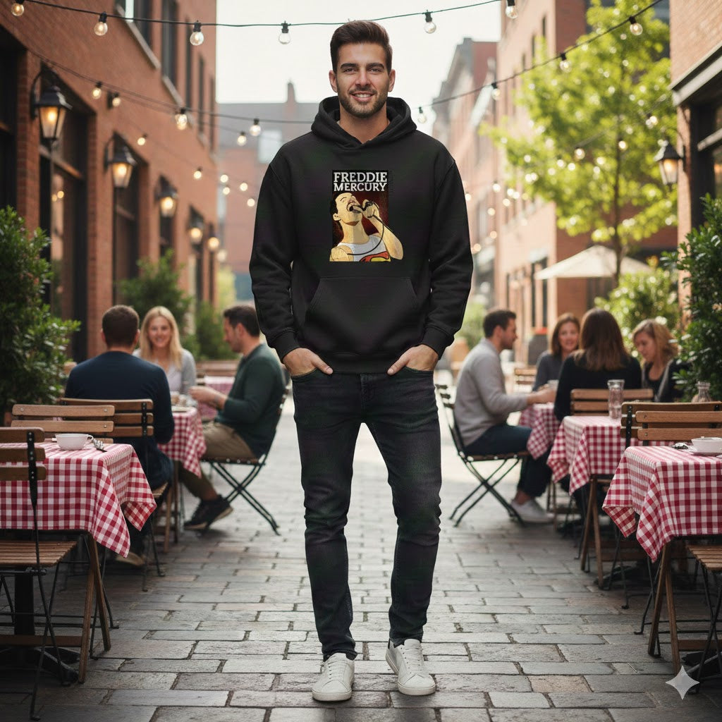 Freddie Mercury Queen Unisex Hoodie