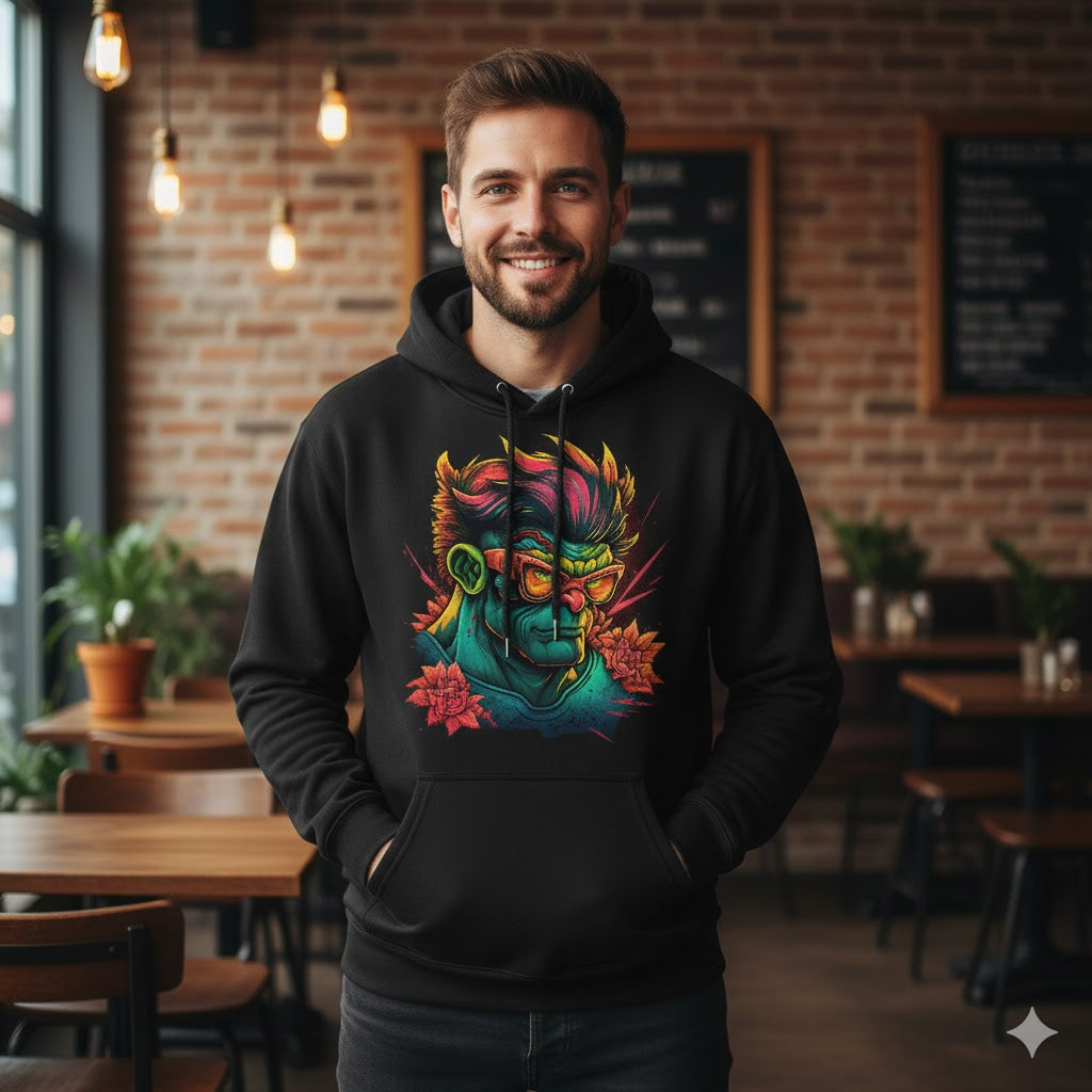 Abstract Flow Hoodie