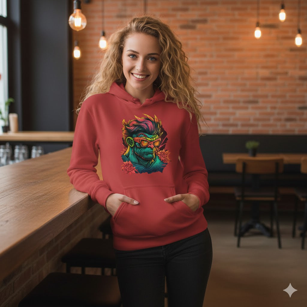 Abstract Flow Hoodie