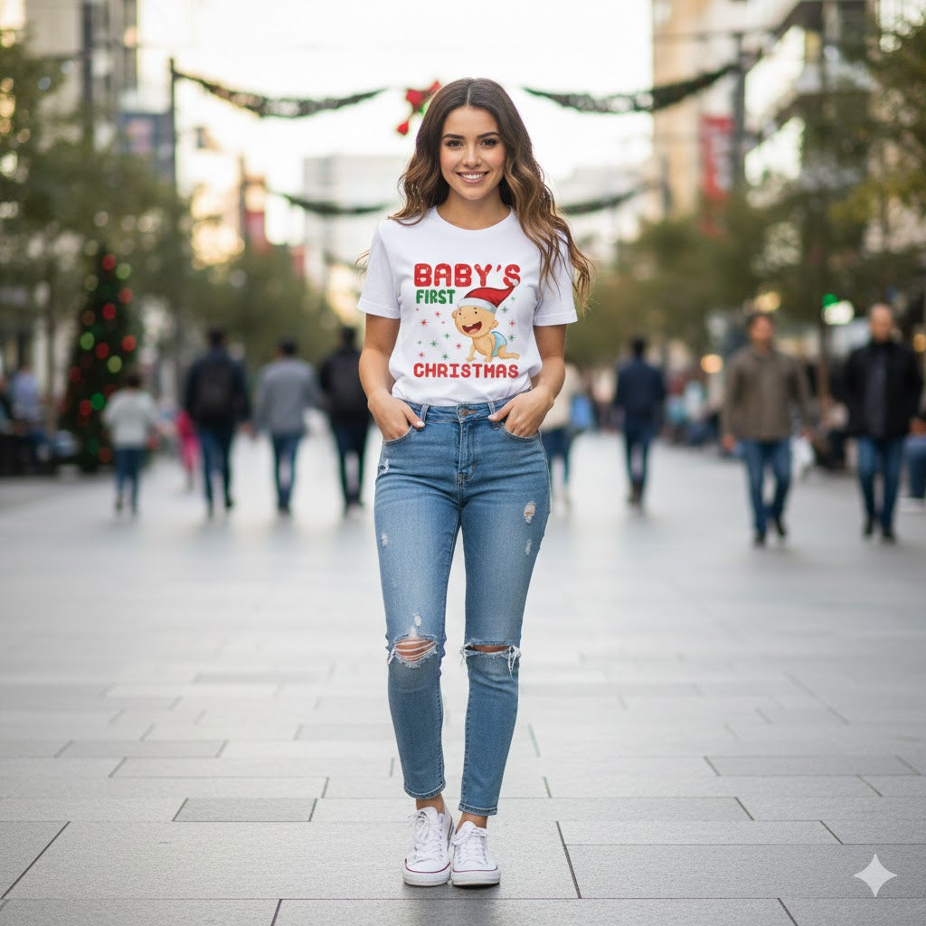 Baby's First Christmas T-Shirt