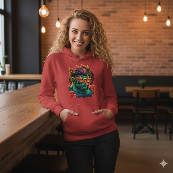 Abstract Flow Hoodie