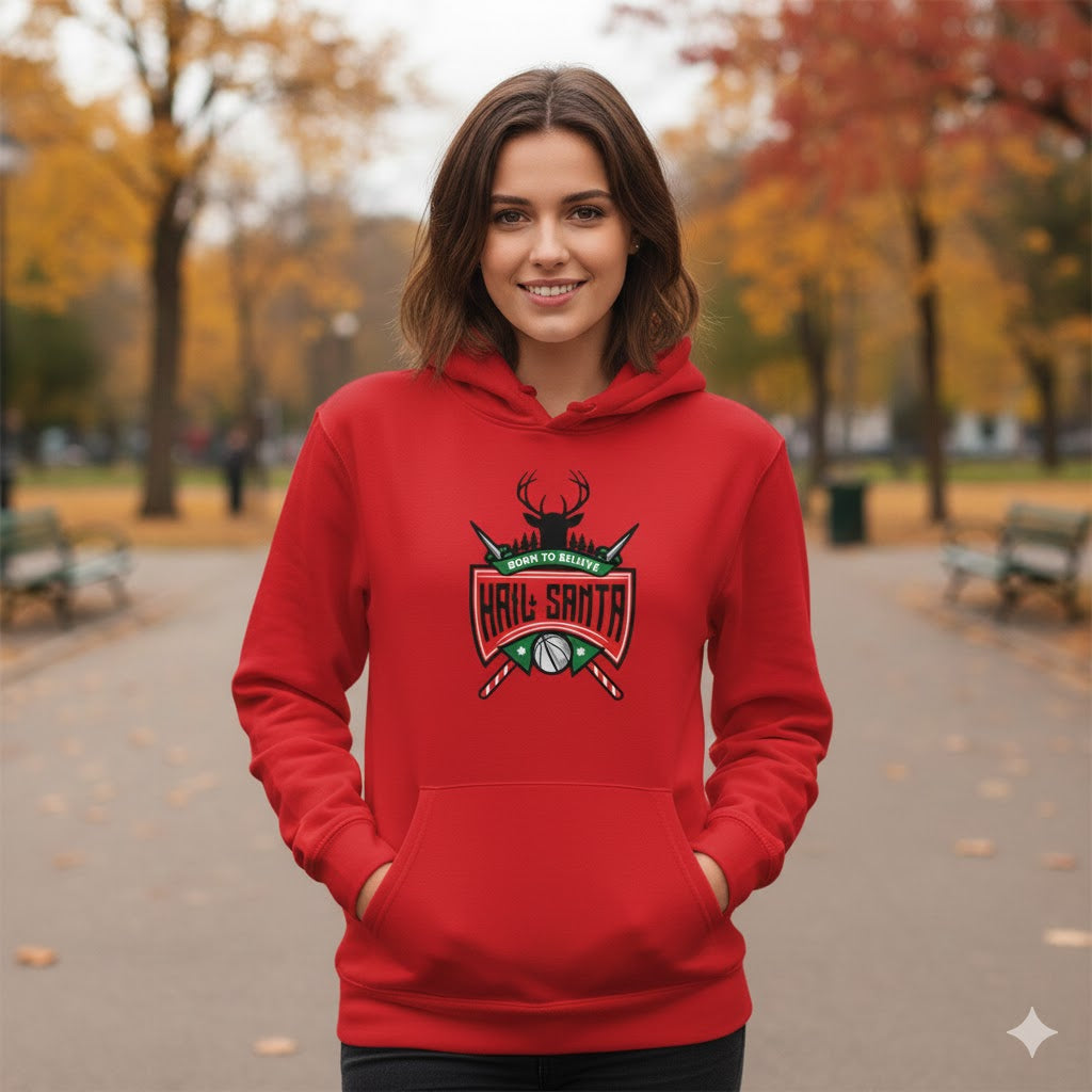 Hail Santa Christmas Hoodie
