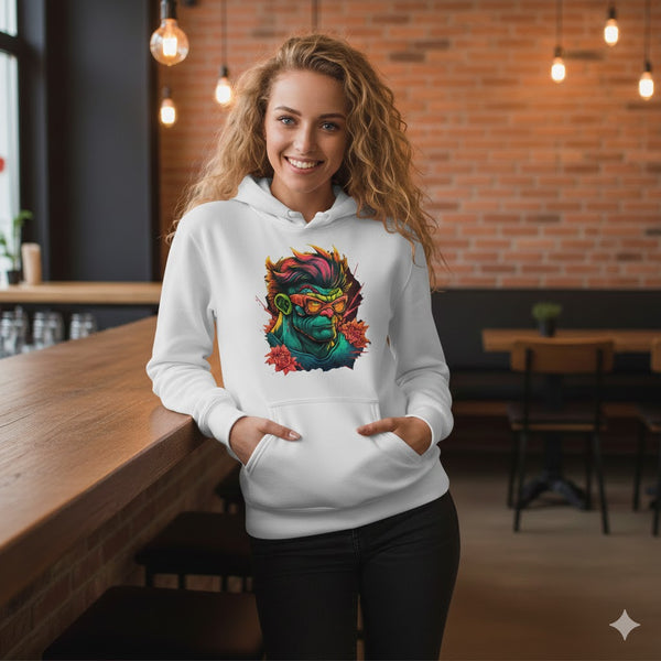 Abstract Flow Hoodie