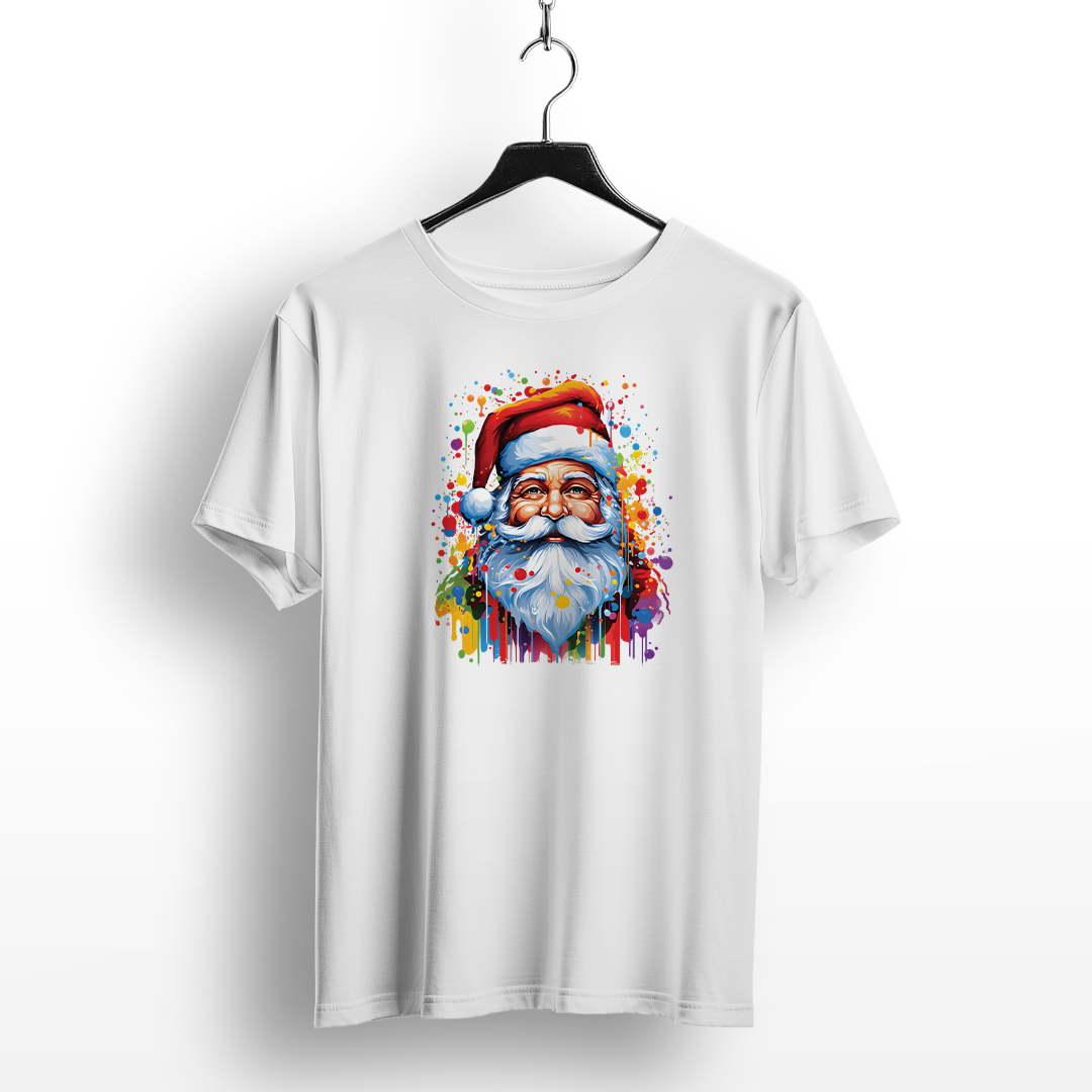 Classic Santa Face Christmas T-Shirt