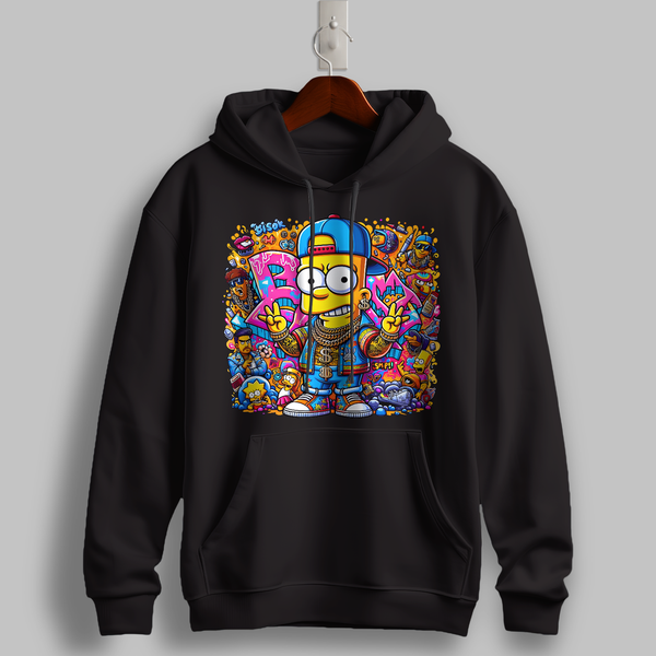 Neon Samurai Hoodie