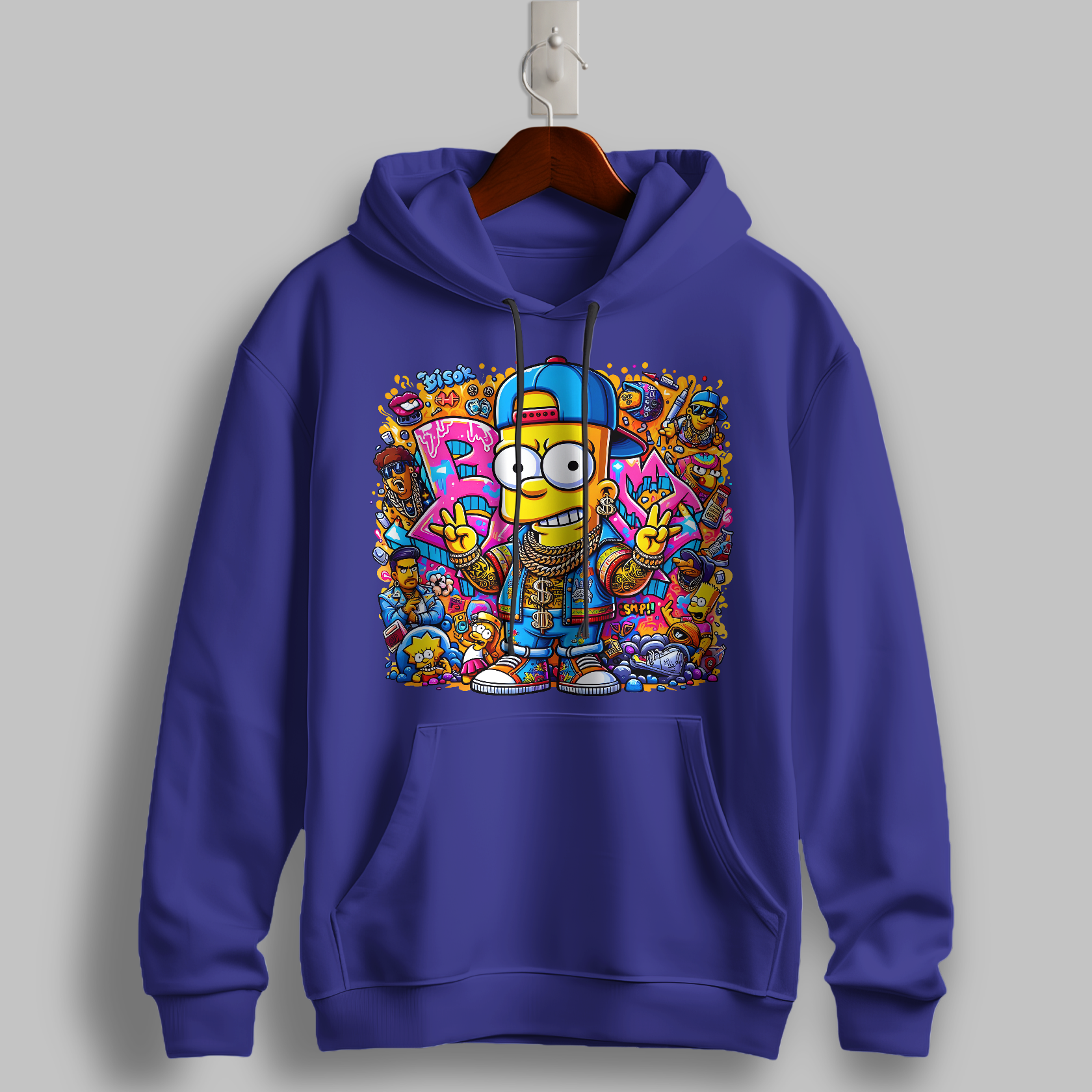 Neon Samurai Hoodie