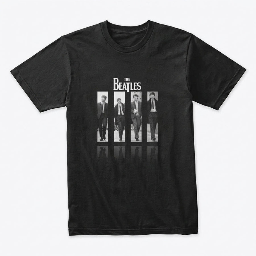The Beatles Classic Walking Film Strip Graphic T-Shirt
