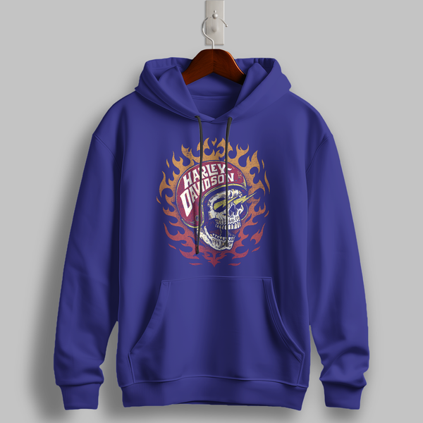 Davidson Skull Hoodie
