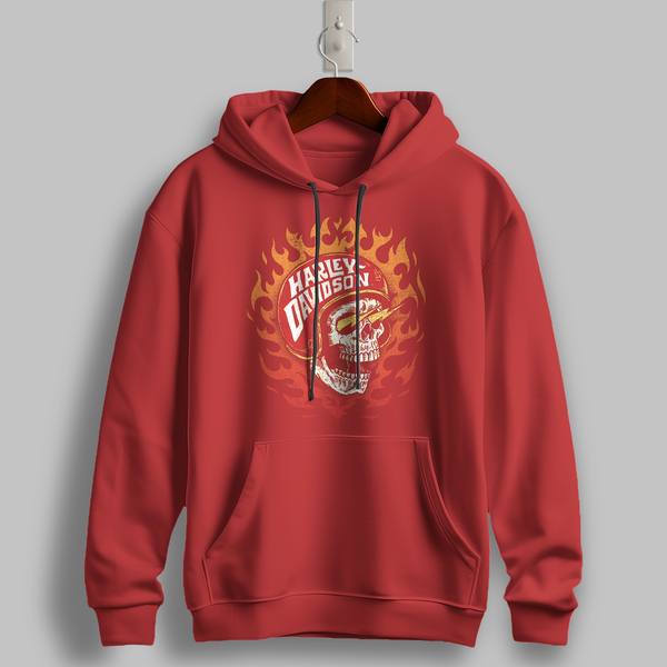 Davidson Skull Hoodie