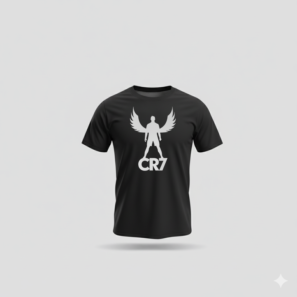 CR7 Angel Wings Football T-Shirt