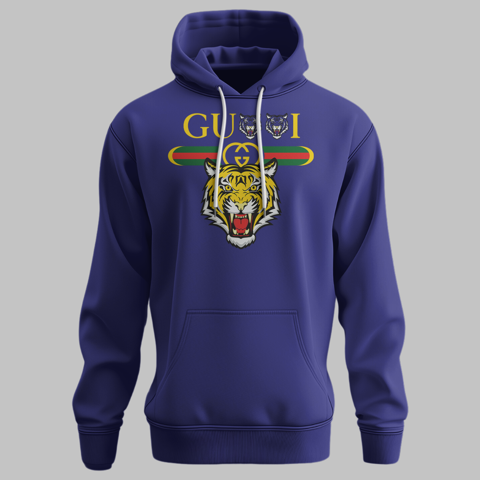 Luxury Black Tiger Hoodie