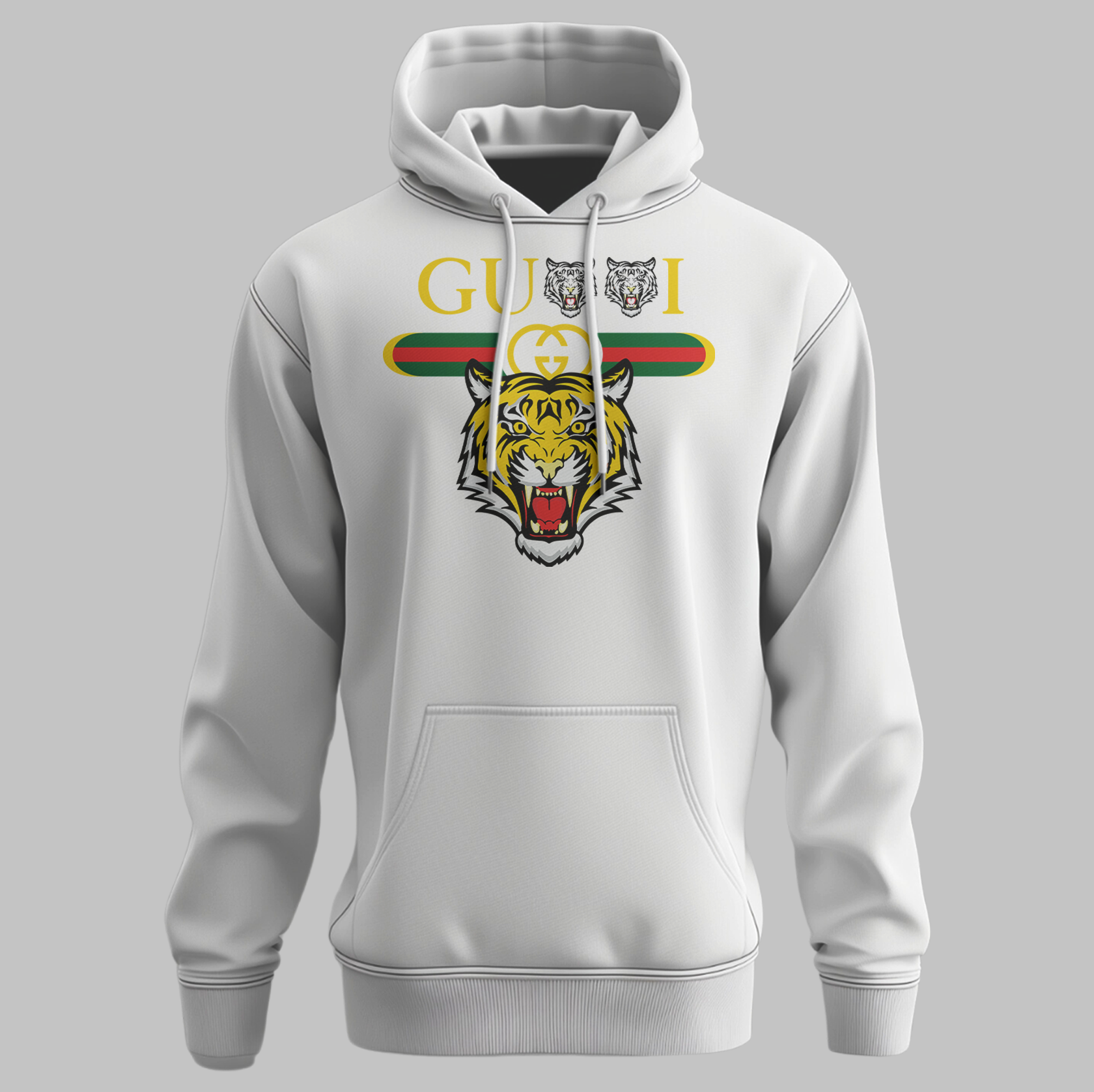 Luxury Black Tiger Hoodie