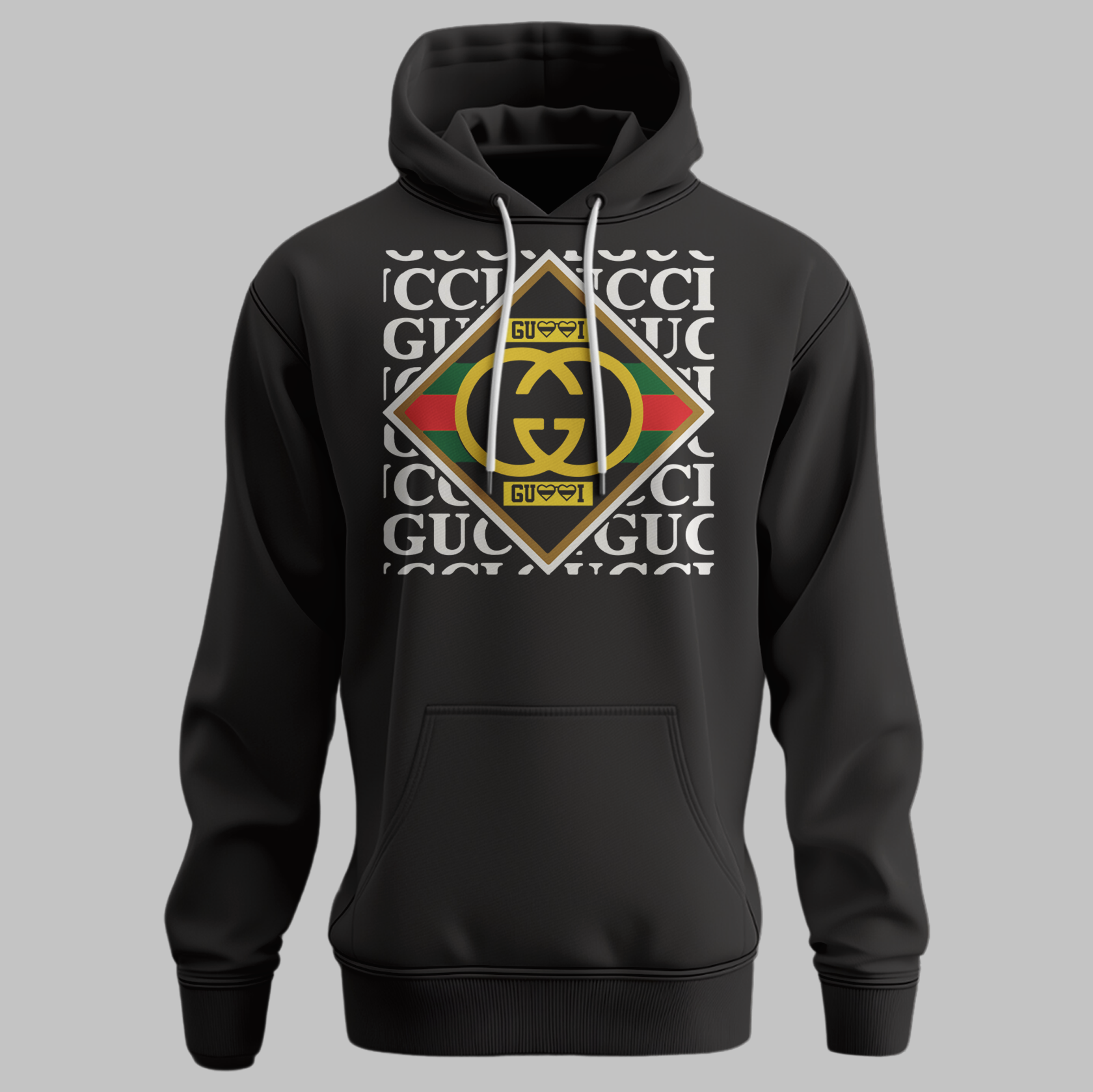 Luxe Logo Graphic Hoodie