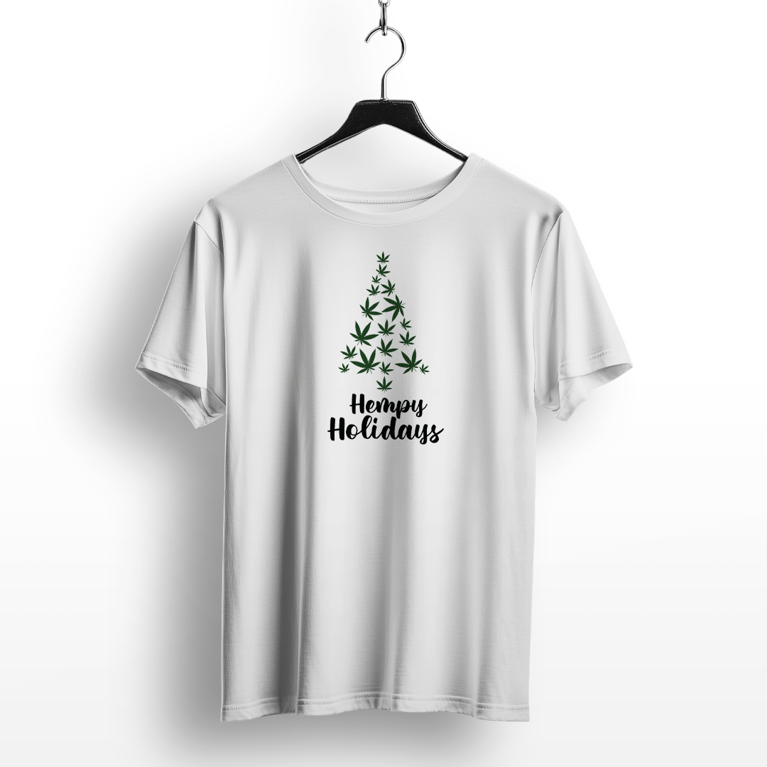 Hempy Holidays Cannabis Christmas T-Shirt