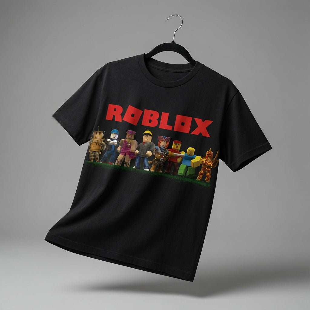 Custom Kids Gaming T-Shirt Avatar Characters Graphic Tee Youth Gamer Gift Shirt