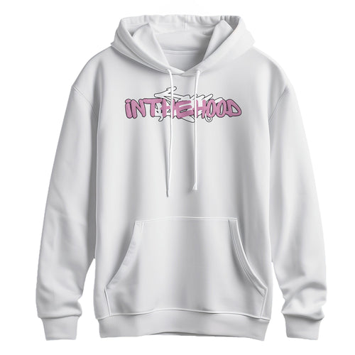 "In The Hood" Graffiti Graphic Hoodie