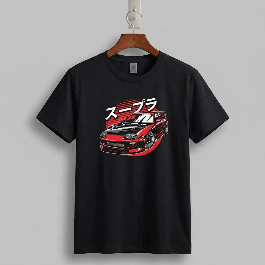 Toyota Supra Mk4 Japanese Katakana Turbo Graphic T-Shirt