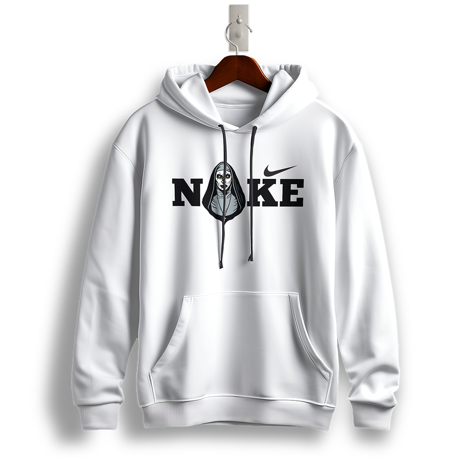 The Nun Parody "NIKE" Hoodie – Horror Halloween Hoodie
