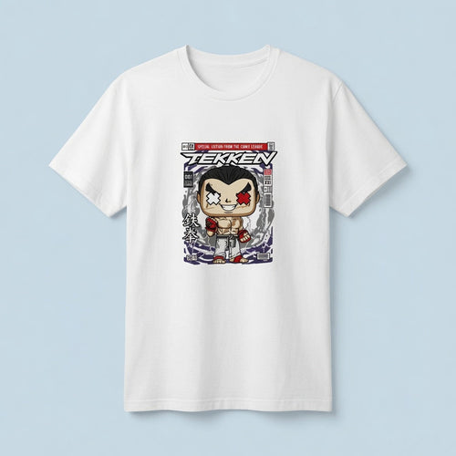 "Tekken" Comic League Edition Graphic T-Shirt